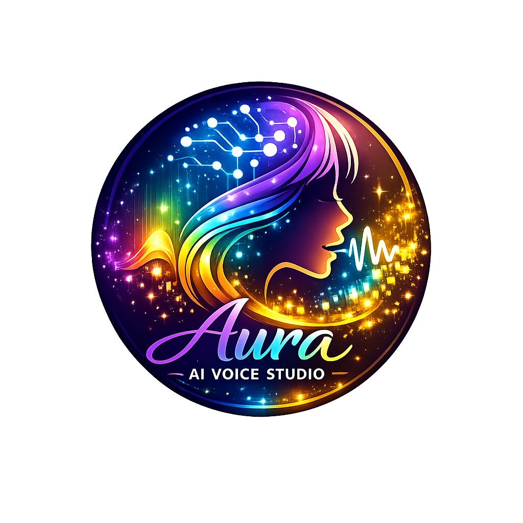 Aura Text to Speech Logo